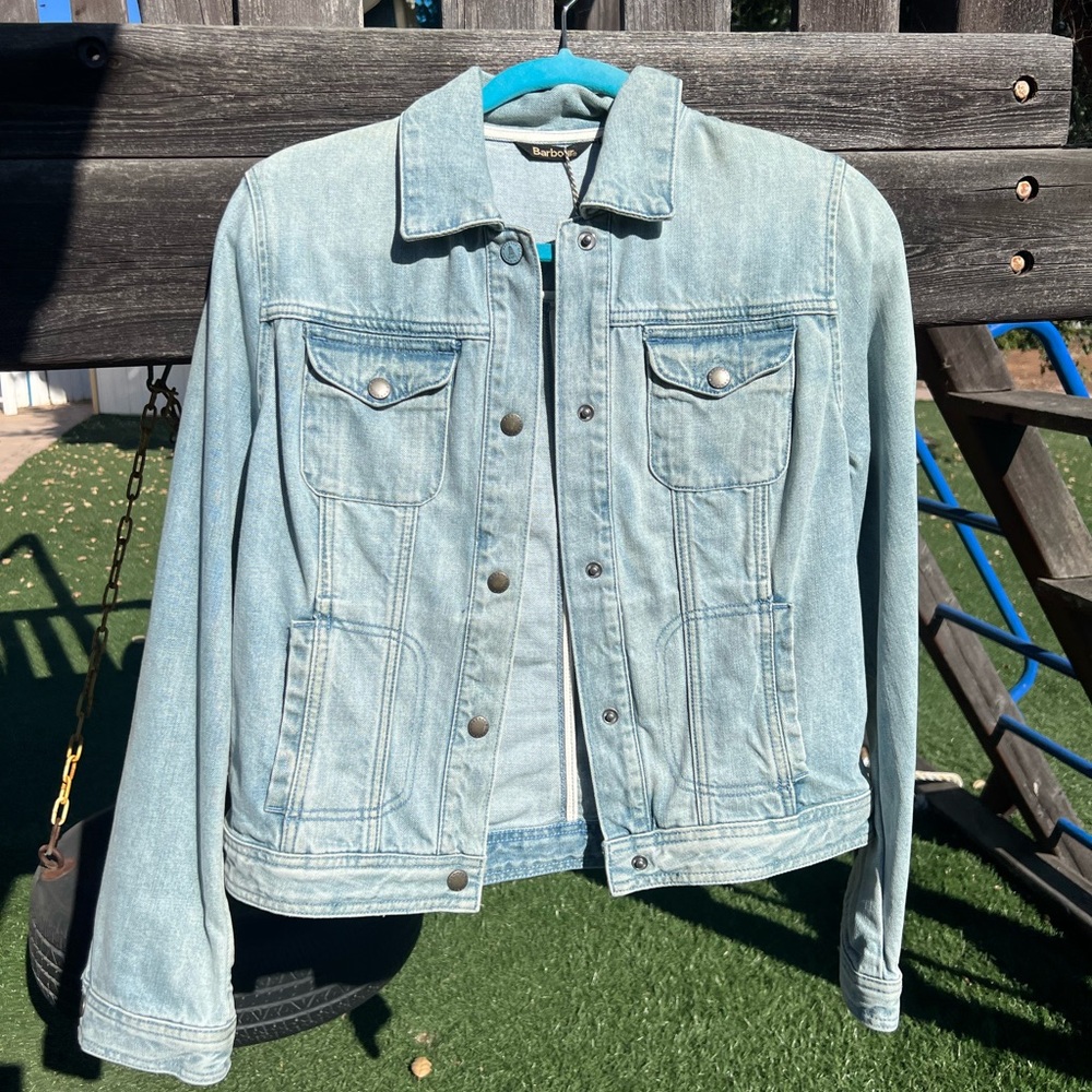 Barbour Brand New Jean Jacket Size 6